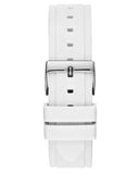  Shop Authentic Guess Zena Analog White Dial White Rubber Strap Watch For Women - W1094L1 - Luxxuri