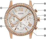  Shop Authentic Guess Solar White Dial White Rubber Strap Watch For Women - W1135L1 - Luxxuri