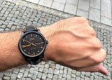  Shop Authentic Mido Multifort Automatic Special Edition Black Dial Black Leather Strap Watch For Men - M005.430.36.051.80 - Luxxuri