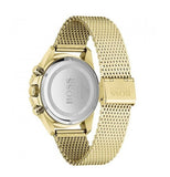  Shop Authentic Hugo Boss Admiral Chronograph Black Dial Gold Mesh Bracelet Watch for Men - 1513906 - Luxxuri