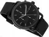  Shop Authentic Fossil Commuter Black Dial Black Leather Strap Watch for for Men - FS5504 - Luxxuri