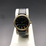  Shop Authentic Marc Jacobs Roxy Black Dial Black Leather Strap Watch for Women - MJ1592 - Luxxuri