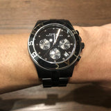  Shop Authentic Marc Jacobs Blade Chronograph Black Dial Black Steel Strap Watch for Women - MBM3083 - Luxxuri
