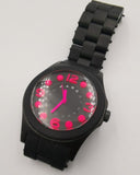  Shop Authentic Marc Jacobs Pelly Black Dial Black Silicone Strap Watch for Women - MBM2508 - Luxxuri