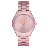  Shop Authentic Michael Kors Slim Runway Pink Dial Pink Steel Strap Watch For Women - MK4456 - Luxxuri
