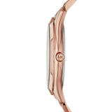  Shop Authentic Michael Kors Jaryn Quartz Rose Gold Dial Rose Gold Steel Strap Watch For Women - MK3501 - Luxxuri