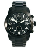  Shop Authentic Marc Jacobs Larry Chronograph Black Dial Black Steel Strap Watch for Men - MBM5032 - Luxxuri