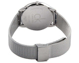  Shop Authentic Calvin Klein Minimal SIlver Dial Silver Mesh Bracelet Watch for Women - K3M221Y6 - Luxxuri
