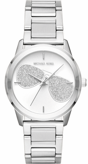  Shop Authentic Michael Kors Harman Analog Silver Dial Silver Steel Strap Watch For Women - MK3672 - Luxxuri