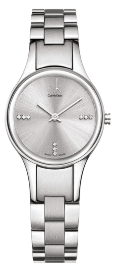  Shop Authentic Calvin Klein Simplicity Silver Dial Silver Steel Strap Watch for Women - K4323120 - Luxxuri