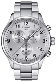  Shop Authentic Tissot Chrono XL Classic Silver Dial Silver Steel Strap Watch For Men - T116.617.11.037.00 - Luxxuri