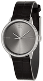  Shop Authentic Calvin Klein Accent Black Dial Black Leather Strap Watch for Women  - K2Y2Y1C3 - Luxxuri
