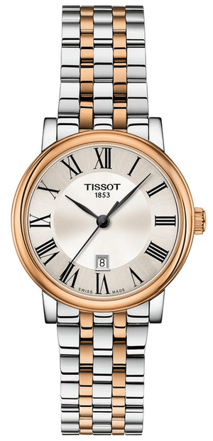  Shop Authentic Tissot Carson Premium Lady Silver Dial Two Tone Steel Strap Watch For Women - T122.210.22.033.01 - Luxxuri