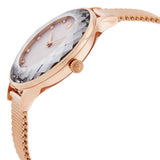  Shop Authentic Swarovski Octea Nova Silver Dial Rose Gold Mesh Strap Watch for Women - 5650011 - Luxxuri