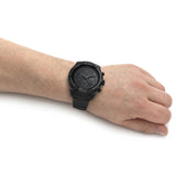  Shop Authentic Fossil Bronson Chronograph Black Dial Black Steel Strap Watch for Men - FS5712 - Luxxuri