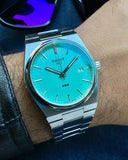  Shop Authentic Tissot PRX Quartz Light Green Dial Silver Steel Strap Watch for Men - T137.410.11.091.01 - Luxxuri
