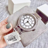  Shop Authentic Michael Kors Kerry Silver Tone Silver Steel Strap Watch for Women - MK3311 - Luxxuri