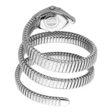 Just Cavalli Mesmerizing Blue Dial Silver Steel Strap Watch for Women - JC1L304M0015