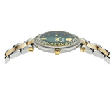  Shop Authentic Versace Reve Analog Green Dial Two Tone Steel Strap Watch for Women - VE8B00524 - Luxxuri