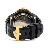  Shop Authentic Versace Icon Active Chrono Gold Dial Black Silicone Strap Unisex Watch - VEZ701623 - Luxxuri
