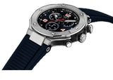 Tissot T Race Moto GP Limited Edition Chronograph Blue Dial Blue Rubber Strap Watch for Men - T141.417.17.047.00