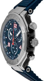 Tissot T Race Moto GP Limited Edition Chronograph Blue Dial Blue Rubber Strap Watch for Men - T141.417.17.047.00