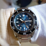  Shop Authentic Seiko Prospex Diver Scuba Automatic Blue Dial Silver Steel Strap Watch for Men - SBEJ021 - Luxxuri