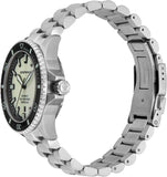 Emporio Armani Sea Explorer Yellow Dial Silver Steel Strap Watch for Men - AR60083