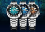  Shop Authentic Seiko Prospex US Special Edition King Turtle Automatic Brown Dial Silver Steel Strap Watch for Men - SRPH55 - Luxxuri