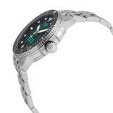 Tissot Seastar 1000 Powermatic 80 Automatic Green Dial Silver Mesh Strap Watch for Men - T120.407.11.091.00