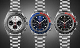  Shop Authentic Seiko Prospex Speedtimer Solar Chronograph Black Dial Silver Steel Strap Watch for Men - SSC915 - Luxxuri