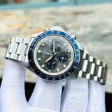  Shop Authentic Seiko Prospex Speedtimer Solar Chronograph Grey Dial Silver Steel Strap Watch for Men - SSC939 - Luxxuri