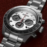  Shop Authentic Seiko Prospex Speedtimer Solar Chronograph Silver Dial Silver Steel Strap Watch for Men - SSC911 - Luxxuri