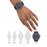  Shop Authentic Hugo Boss Troper Chronograph Blue Dial Blue Leather Strap Watch for Men - 1514056 - Luxxuri