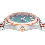  Shop Authentic Versace Hellenyium Quartz Green Dial Two Tone Steel Strap Watch for Women - VE2S00422 - Luxxuri