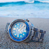  Shop Authentic Seiko Prospex Save The Ocean Diver's Automatic Blue Dial Silver Steel Strap Watch for Men - SRPD21J1 - Luxxuri
