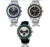  Shop Authentic Seiko Prospex Speedtimer Solar Chronograph Grey Dial Silver Steel Strap Watch for Men - SSC939 - Luxxuri