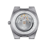 Tissot PRX Powermatic 80 18K Gold Brown Dial Silver Steel Strap Watch for Men - T931.407.41.291.00