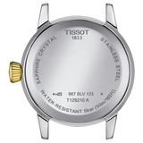 Tissot T Classic Dream Lady Silver Dial Two Tone Steel Strap Watch for Women - T129.210.22.031.00