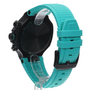 Tissot T Race Chronograph Black Dial Green Rubber Strap Watch for Men - T141.417.37.051.01