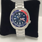  Shop Authentic Seiko Prospex PADI Special Edition Automatic Blue Dial Silver Steel Strap Watch for Men - SRPE99 - Luxxuri
