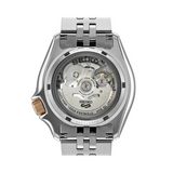 Shop Authentic Seiko 5 GMT Sport Asia Exclusive Limited Edition Off White Dial Silver Steel Strap Watch for Men - SSK046K1 - Luxxuri