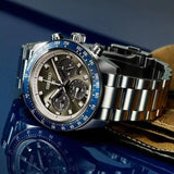 Shop Authentic Seiko Prospex Speedtimer Solar Chronograph Grey Dial Silver Steel Strap Watch for Men - SSC939 - Luxxuri