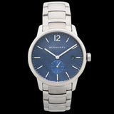 Burberry Classic Blue Dial Silver Steel Strap Watch for Men - BU10007