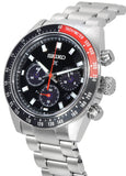  Shop Authentic Seiko Prospex Speedtimer Solar Chronograph Black Dial Silver Steel Strap Watch for Men - SSC915 - Luxxuri