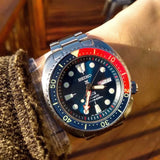 Seiko Prospex Sea Padi Blue Dial Silver Steel Strap Watch for Men - SRPE99K1