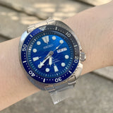  Shop Authentic Seiko Prospex Save The Ocean Diver's Automatic Blue Dial Silver Steel Strap Watch for Men - SRPD21J1 - Luxxuri