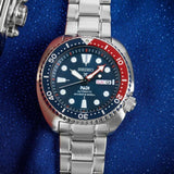  Shop Authentic Seiko Prospex PADI Special Edition Automatic Blue Dial Silver Steel Strap Watch for Men - SRPE99 - Luxxuri