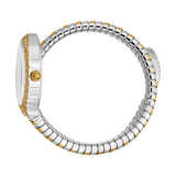 Just Cavalli Specchio Silver Dial Two Tone Steel Strap Watch for Women - JC1L322M0055