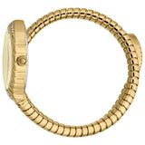 Just Cavalli Specchio Gold Dial Gold Steel Strap Watch for Women - JC1L322M0025
